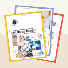 Instagram Kolumnen für das Handmade Seller Magazin . Instagram, Dan Penulisan Konten proyek oleh Anna Turner - 02.01.2021
