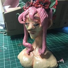 Mi proyecto del curso: Escultura de personajes en plastilina epóxica. Character Design, Fine Arts, Sculpture, and Ceramics project by Selah Hernández Reyes - 07.02.2022
