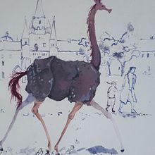 Mein Kursprojekt: Kreative Illustrationstechniken mit Gouache. Un progetto di Illustrazione tradizionale, Character design, Belle arti, Pittura, Illustrazione infantile, Pittura gouache e Albo illustrato di michaela.e.schmitt - 02.07.2022