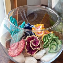 Mi proyecto del curso: Técnicas de crochet para tejer la vida marina. Un projet de Création d'accessoires, Artisanat, Art textile, Crochet , et Design textile de Lourdes Arans Roca - 02.07.2022