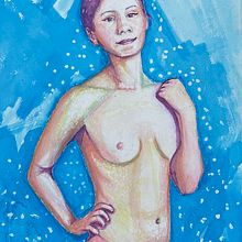 My project for course: The Human Figure in Watercolor. Een project van Traditionele illustratie,  Beeldende kunst, Schilderij, Aquarelschilderen, Realistische tekening y Anatomisch tekenen van Anna-Maria Säntti - 02.07.2022