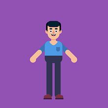 Mi proyecto del curso: Animación y diseño de personajes en After Effects. Un progetto di Motion graphics, Animazione, Character design, Animazione di personaggi e Animazione 2D di roberto92jim - 02.07.2022