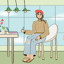 My project for course: Drawing Appealing Characters with Personality. Projekt z dziedziny Projektowanie postaci, Sketching,  R, sunek, Stor, telling, Stor, board,  R, sunek art, st, czn i Narracja użytkownika Theodora Maleta - 03.07.2022