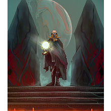 Meu projeto do curso: Ilustração sci-fi e fantasy no Procreate. Un proyecto de Diseño, Ilustración tradicional, Ilustración digital y Diseño digital de Ginss Borges - 03.07.2022