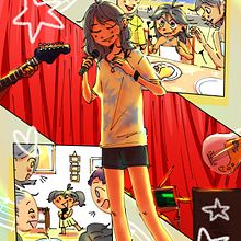 Mi proyecto del curso: Ilustración digital con influencia manga. Traditional illustration, Comic, Digital Illustration, Stor, telling, Narrative, and Manga project by Atiana Abanto Mini - 11.08.2023