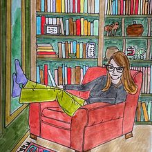 My favourite spot…. Un progetto di Illustrazione tradizionale di Caroline Marion - 04.07.2022