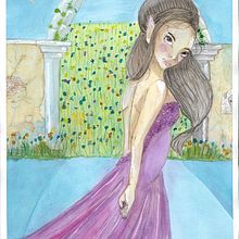 My project for course: Fairy-Tale Illustration with Watercolors. Traditional illustration, Painting, Drawing, Digital Illustration, and Watercolor Painting project by Minka - 07.04.2022