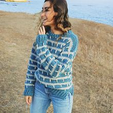 Jersey Borrasca. Arts, Crafts, Crochet, and Knitting project by Laura Carmona (Susimiu) - 07.04.2022
