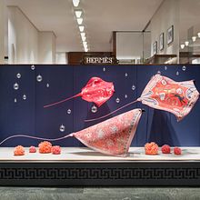 HERMÈS Sea Creatures. Design, Set Design, and Creativit project by JoAnn Tan - 03.21.2016