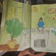 My project for course: Exploratory Sketchbook: Find Your Drawing Style. Een project van Traditionele illustratie,  Schetsen,  Creativiteit,  Tekening, Aquarelschilderen, Sketchbook y Schilderen met gouache van x.o.zhao - 04.07.2022