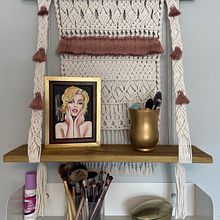 Mi proyecto del curso: Macramé: crea diseños originales con nudos sencillos. Accessor, Design, Decoration, Fiber Arts, and Macramé project by Marisel Bosques Rosado - 07.04.2022