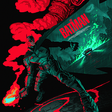 THE BATMAN | Licensed Poster. Traditional illustration, and Digital Drawing project by Ryan Smallman - 07.04.2022