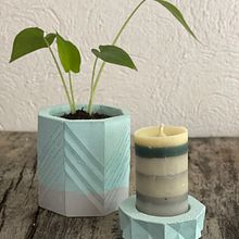 Mein Kursprojekt: Handgefertigte geometrische Gießformen für vielflächige Objekte. Un progetto di Design, Design di accessori, Artigianato, Belle arti, Interior design, Interior Design, Interior Design e DIY di Fran Shu - 04.07.2022