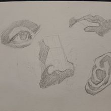 Mein Kursprojekt: Grundlagen des Porträtzeichnens mit Bleistift. Fine Arts, Pencil Drawing, Drawing, Realistic Drawing, and Artistic Drawing project by Sabine Wolf - 07.04.2022