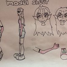 Mi proyecto del curso: Dibujo de personajes manga desde cero. Traditional illustration, Character Design, Comic, Pencil Drawing, Drawing, and Manga project by Guadalupe - 07.04.2022