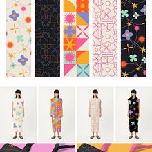 Geometric flower power. Un progetto di Design, Illustrazione tradizionale, Pattern design e Fashion design di Eugenia Gavagnin - 04.07.2022
