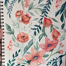 My project for course: Artistic Floral Watercolor: Connect with Nature. Een project van Traditionele illustratie, Schilderij, Aquarelschilderen y  Botanische illustratie van Jenn Lundy - 02.07.2022