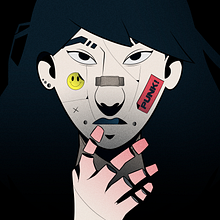 Fragmentada. Traditional illustration, and Character Design project by Edgardo Fernandez - 07.05.2022