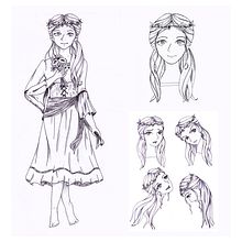 My project for course: The Art of Manga: Drawing Unique Characters Ein Projekt aus dem Bereich Design von Figuren, Bleistiftzeichnung, Zeichnung, Illustration mit Tinte und Manga von Stella Marie Cabilao - 05.07.2022
