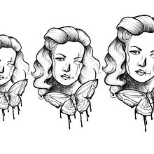 Mon projet du cours : Conception de tatouages Blackwork. Traditional illustration, Digital Illustration, and Tattoo Design project by chloe_a - 07.05.2022