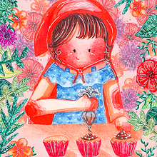 My project for course: Introduction to Children’s Illustration. Un progetto di Illustrazione tradizionale, Belle arti, Pittura, Disegno a matita, Disegno, Pittura ad acquerello, Illustrazione infantile e Narrativa di Esther Calderan Hoffmann - 05.07.2022