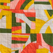 Improv Patchwork Study. Arts, and Crafts project by Broadcloth Studio - 08.31.2021
