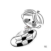 Danny en los 90. Een project van Traditionele illustratie van David Pavón Benítez - 05.07.2022