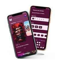 Rediseño App Movientradas . % Aitor Rodriguez Prado tarafından hazırlanan Tasarım, Grafik Tasarım, Ve Web Tasarımı projesi - 07.05.2022