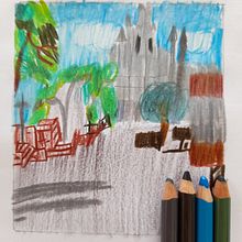Mi proyecto del curso: Sketchbook ilustrado con lápices de colores. Een project van Traditionele illustratie,  Beeldende kunst,  Schetsen, Tekening met potlood,  Tekening,  Artistieke tekening y Sketchbook van Salomé Bautista - 05.07.2022