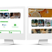 Rediseño web MiGreen Club. Un proyecto de Diseño, Diseño Web y Diseño gráfico de Aitor Rodriguez Prado - 05.07.2022