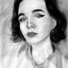 Portrait study #02. Un progetto di Bozzetti, Disegno, Illustrazione digitale, Disegno di ritratti e Disegno digitale di Gian Levi Noche - 27.05.2022