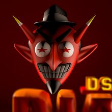 Diablo [Desorden Público]. 3D, T, pograph, 3D Design, Digital Design, Animation, and 3D Animation project by Dennys Gonzalez - 07.02.2022