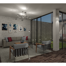 Mi proyecto del curso: Render de interiores con SketchUp y V-Ray Next. Een project van Architectuur, Interactief ontwerp, Digitale architectuur y Architecturale visualisatie van Maria Jose Parejo De Sousa - 02.07.2022