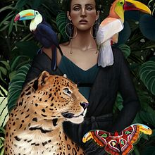 Tropical Ein Projekt aus dem Bereich Traditionelle Illustration von Marina Domínguez Jiménez - 14.02.2022