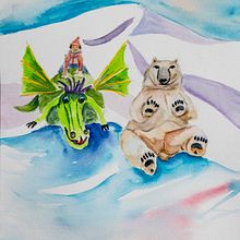 Children's Book - My Friend Simon. Un projet de Illustration traditionnelle, Conception de personnages, Beaux Arts, Peinture, Écriture, Dessin, Aquarelle, Illustration jeunesse et Illustration animée de Cal Kimola Brown - 06.07.2022