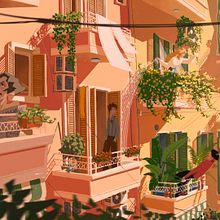 My project for course: Cinematic Digital Illustration with Photoshop. Traditional illustration, Digital Illustration, and Concept Art project by VermilionMei - 07.06.2022
