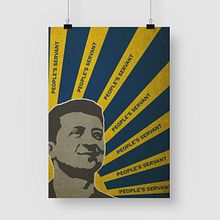 Zelenski, People's Servant. Un proyecto de Diseño gráfico de Miguel Ángel de Andrés Quintín - 06.07.2022