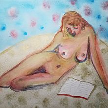 My project for course: The Human Figure in Watercolor. Traditional illustration, Fine Arts, Painting, Realistic Drawing, Figure Drawing, and Watercolor Painting project by Gary Haddan - 06.01.2022