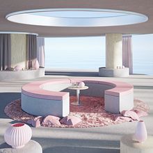 Mi proyecto del curso: ArchViz de interiores: crea diseños 3D surrealistas con Blender. Un proyecto de Arquitectura, Arquitectura interior, Arquitectura digital y Visualización arquitectónica de Cristobal Silva Velez - 07.07.2022
