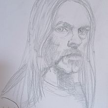 My project for course: Realistic Portrait with Graphite Pencil. Traditional illustration, Fine Arts, Sketching, Pencil Drawing, Drawing, Portrait Drawing, Realistic Drawing, Artistic Drawing, and Figure Drawing project by Daniel Toll - 07.07.2022