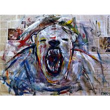 Orsi Polari. Painting, Acr, and lic Painting project by Matteo Scanu - 07.07.2022