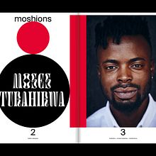 Slanted Special Edition Kigali, Spread Pages. Design, Graphic Design, Editorial Design, T, and pograph project by Lars Harmsen - 07.07.2022