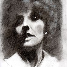 My project for course: Artistic Charcoal Portraiture: Creating Atmosphere. Un progetto di Illustrazione tradizionale, Belle arti, Disegno, Disegno di ritratti, Disegno realistico e Disegno artistico di dallister - 07.07.2022