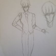 Mi proyecto del curso: Dibujo de personajes manga desde cero Ein Projekt aus dem Bereich Traditionelle Illustration, Design von Figuren, Comic, Bleistiftzeichnung, Zeichnung und Manga von Isidora Jofré - 07.07.2022