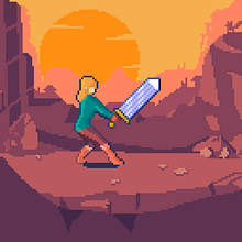Mi proyecto del curso: Introducción al diseño de personajes en pixel art. Character Design, Video Games, Pixel Art, and Game Design project by Bryan Tavarez - 07.05.2022