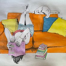 Il mio progetto del corso: Illustrazione con tecniche manuali di tratteggio e dripping. Character Design, Fine Arts, Painting, Watercolor Painting, Portrait Drawing, and Artistic Drawing project by Serena Maresci - 07.08.2022