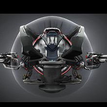 Spaceship Cockpit Concept - Sony XDG and D3T a Keywords Studio.. Un progetto di Design, 3D, Progettazione di giochi, Design industriale e Arte concettuale di Andrew Entwistle - 08.07.2022