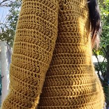 Mi proyecto del curso:  Top-down: prendas a crochet de una sola pieza. Design de moda, Tecido, DIY, Crochê, e Design têxtil projeto de Barbara Rios Kramm - 08.07.2022