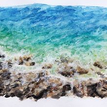 Seaside: Natural Landscapes in Watercolor. Un progetto di Belle arti, Pittura e Pittura ad acquerello di miro.pobox - 08.07.2022