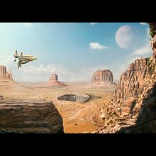 Mi proyecto del curso: Matte painting cinematográfico. Art Direction, Photograph, Post-production, Film, Photo Retouching, Photographic Composition, Photomontage, and Matte Painting project by Oscar Garibello - 07.05.2022